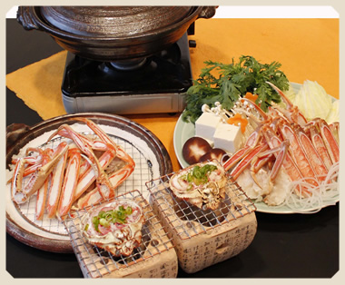 焼きガニ・カニスキコース